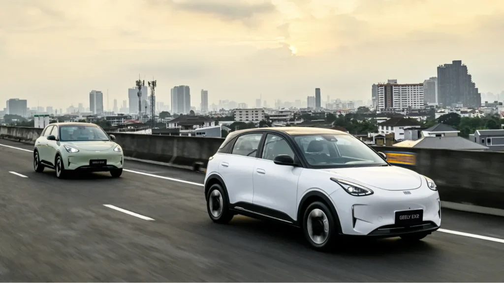 Geely EX2 in thailand