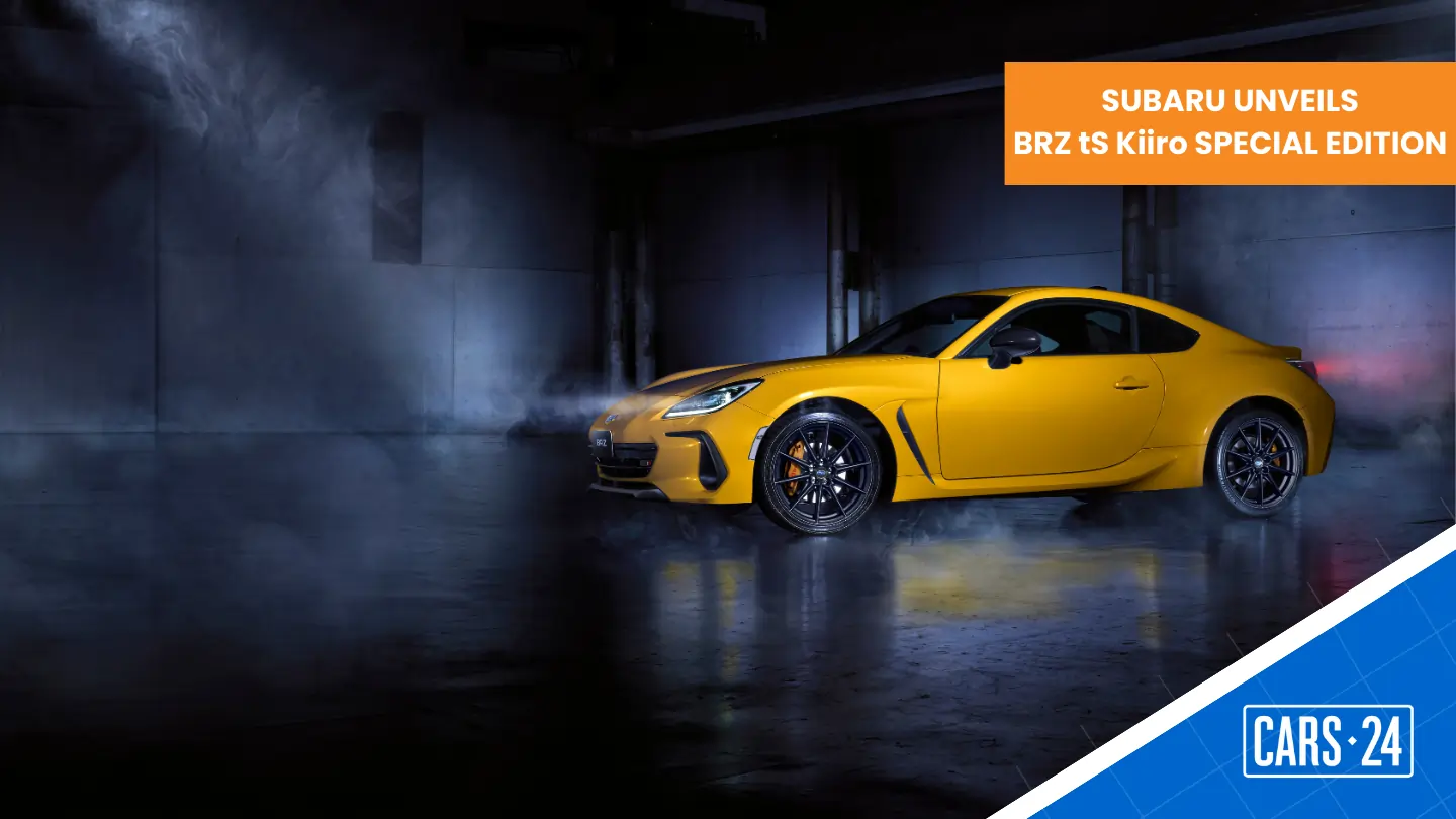 Subaru BRZ tS Kiiro revealed with bright yellow paint