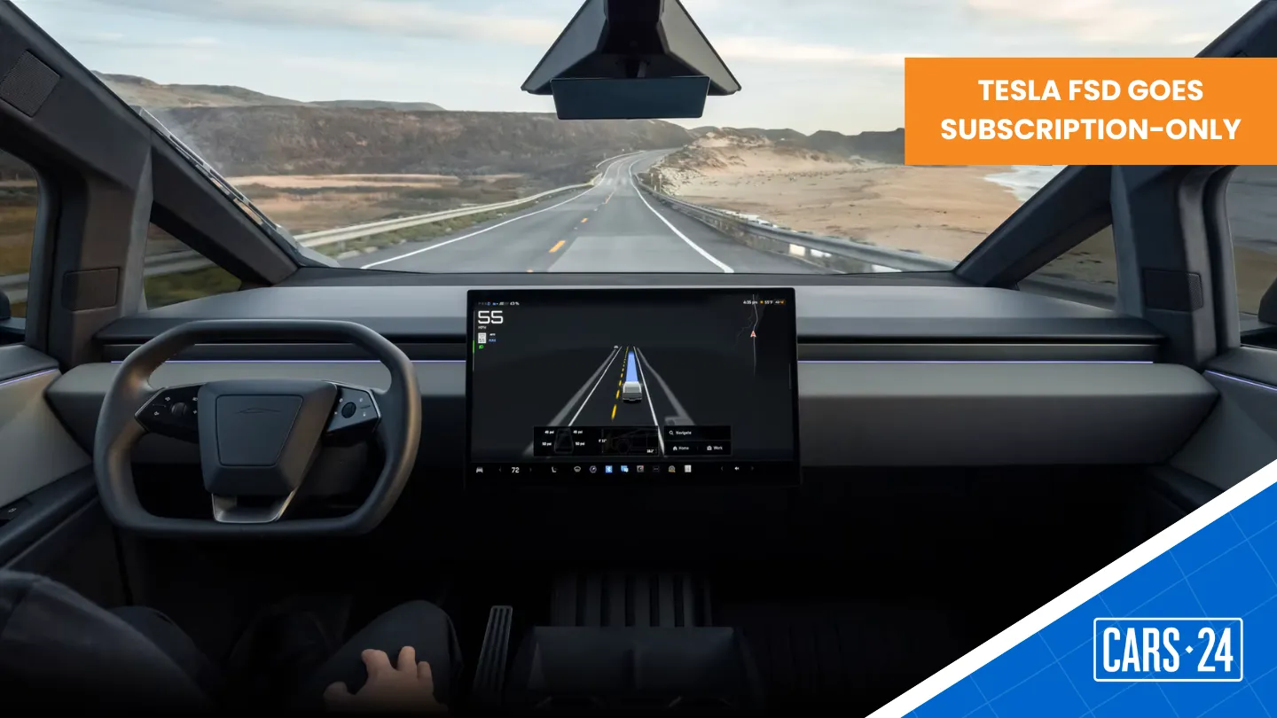 Tesla Full Self-Driving goes subscription-only in the US banner