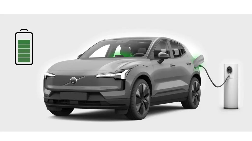 Volvo EX30 charging