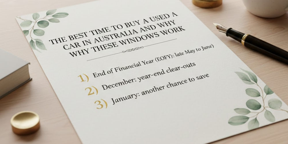 Best Time to Buy a Used Car