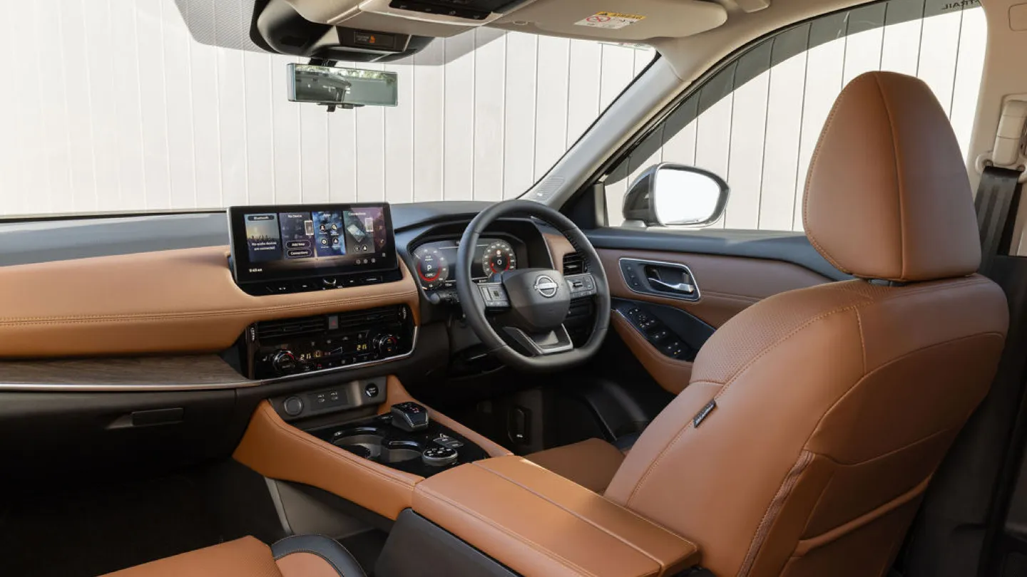 2026 Nissan X-Trail chestnut interior
