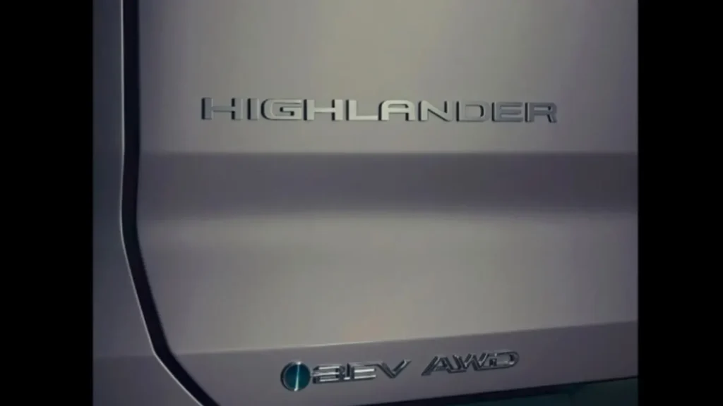 Toyota Highlander BEV