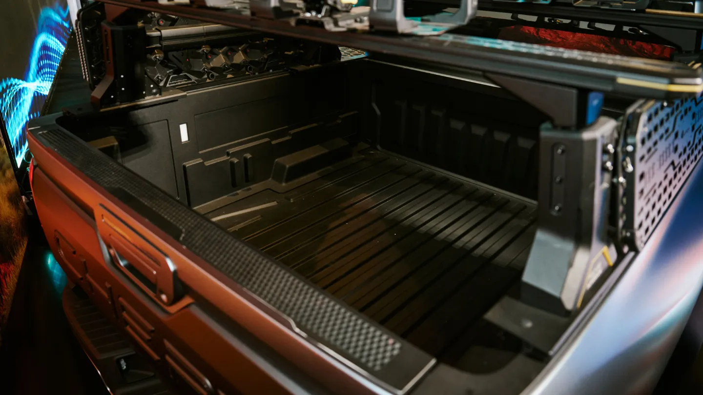 Chery KP31 ute concept tray