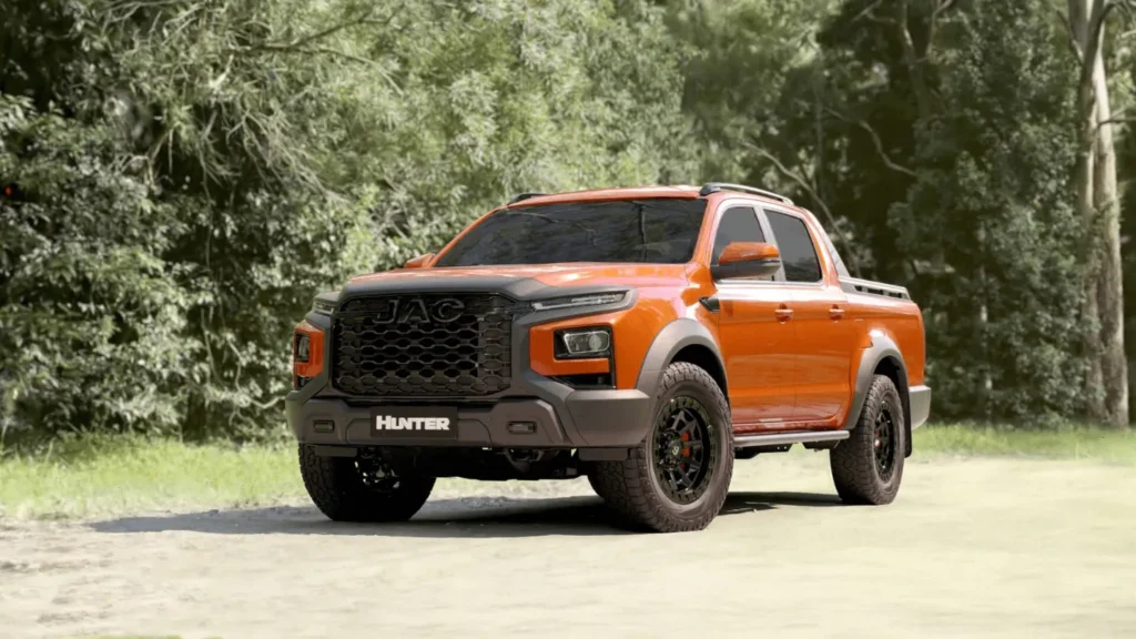 JAC Hunter PHEV as revealed at the 2025 Melbourne Motor Show