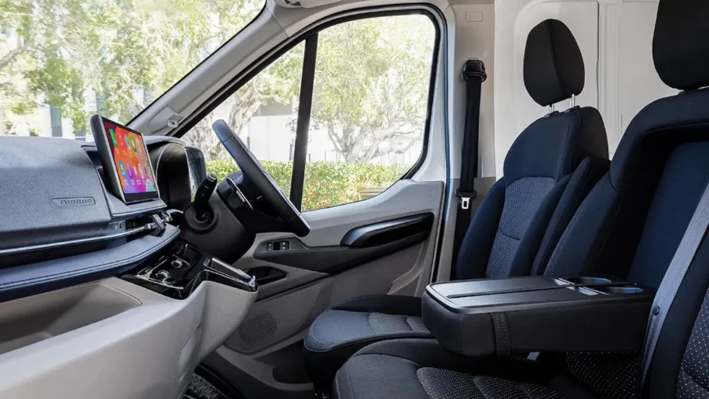 LDV Deliver 9 van cockpit and front seats