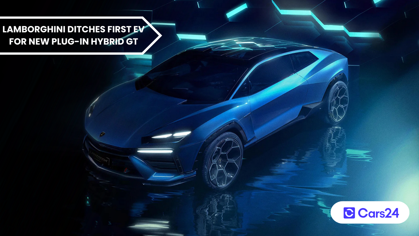 Lamborghini ditches first EV for new plug-in hybrid GT