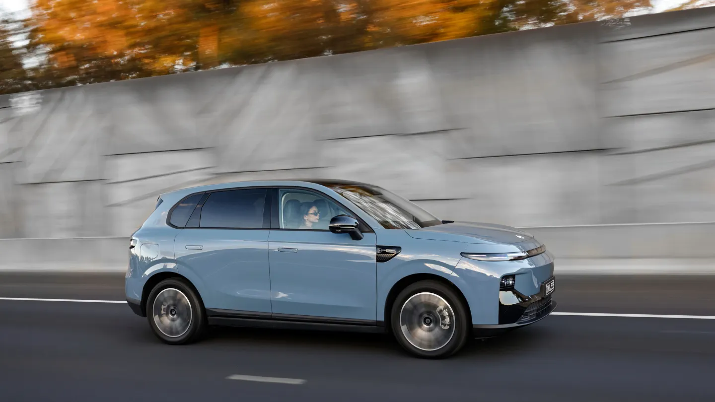 Leapmotor B10 electric compact SUV on the road