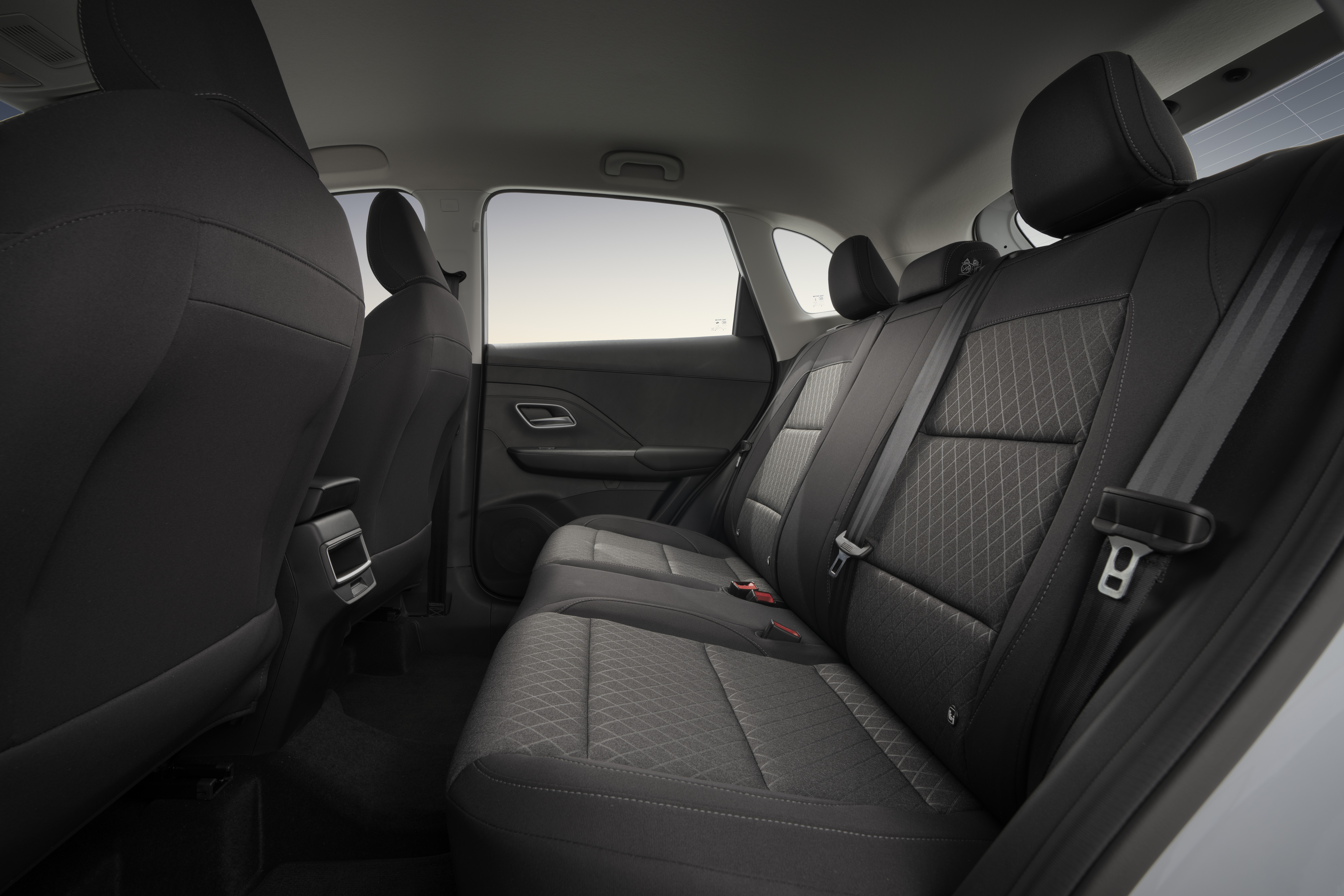 MG ZS rear seats