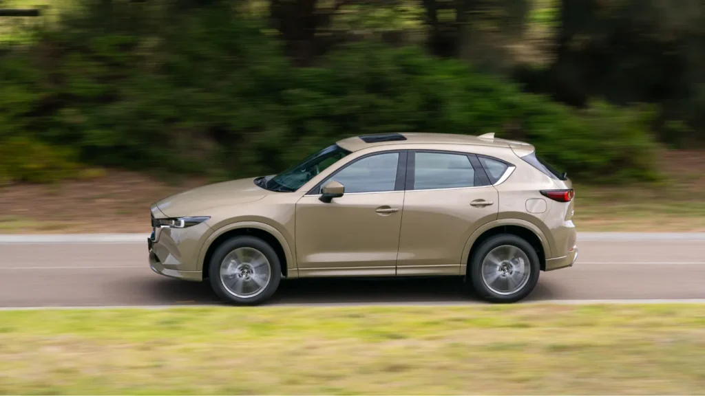 Mazda CX-5 on the road