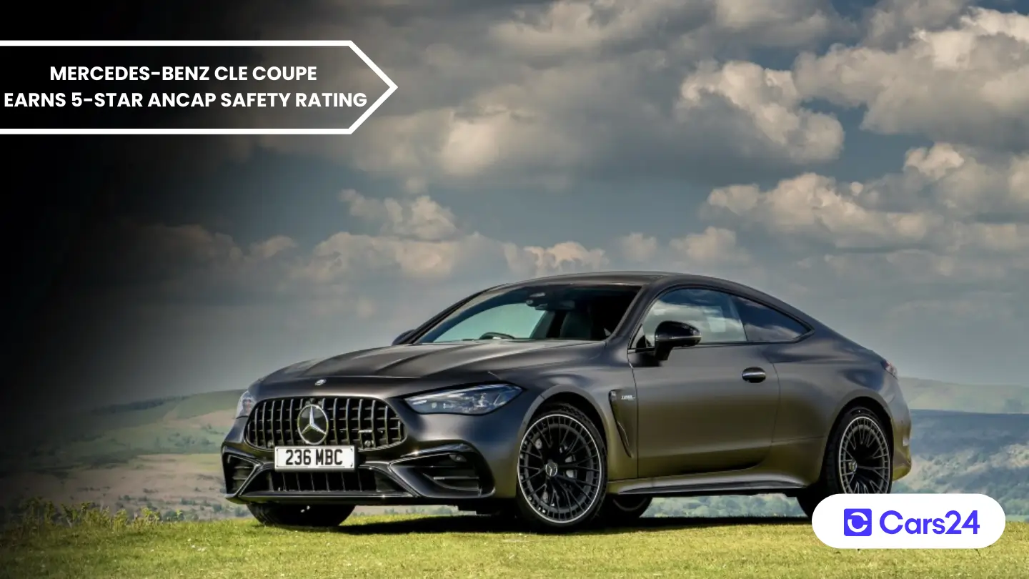 Mercedes-Benz CLE Coupe earns 5-star ANCAP safety rating