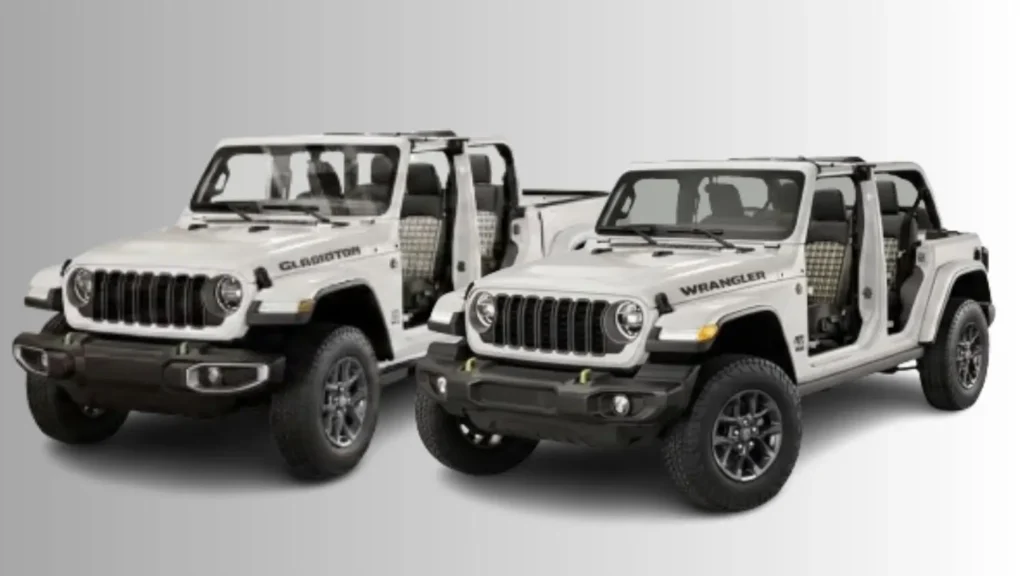 Jeep wranger and gladiator