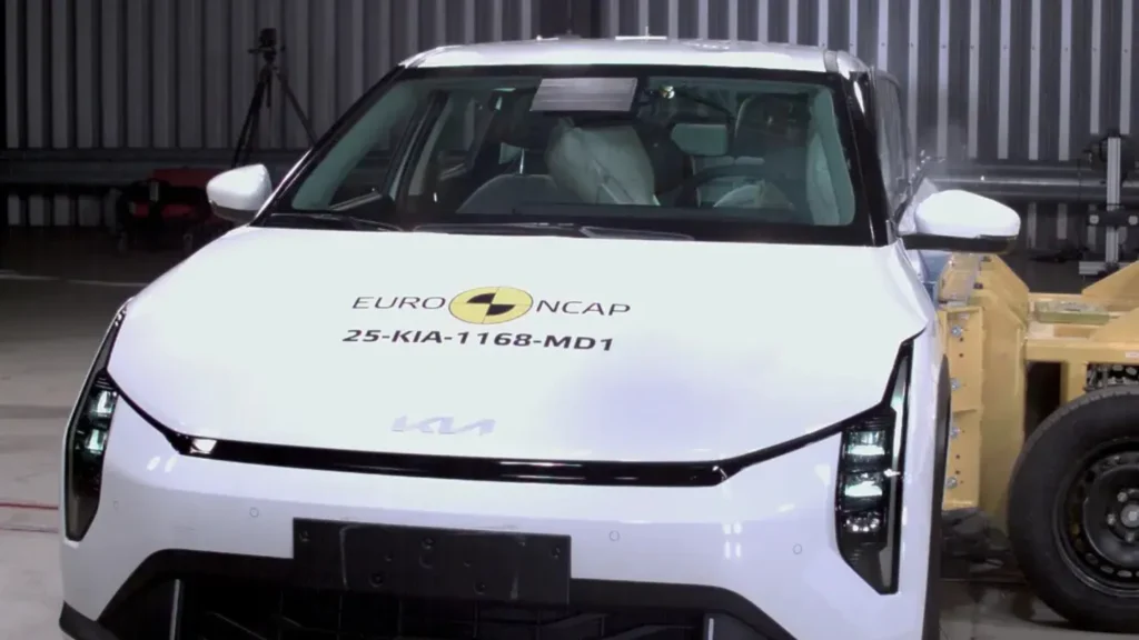 side impact test kia ev4