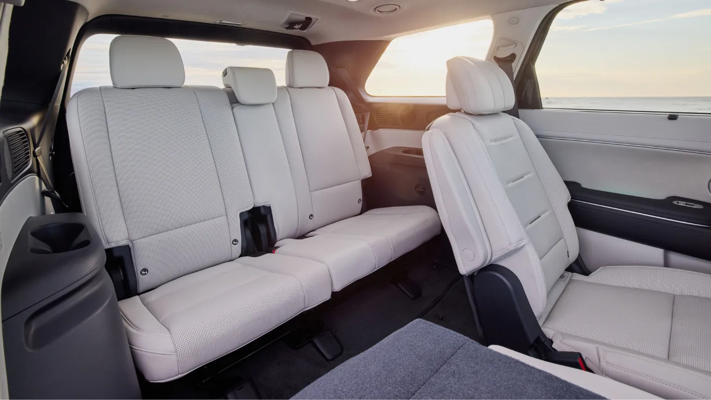 2026 Hyundai Palisade calligraphy second row seat folded