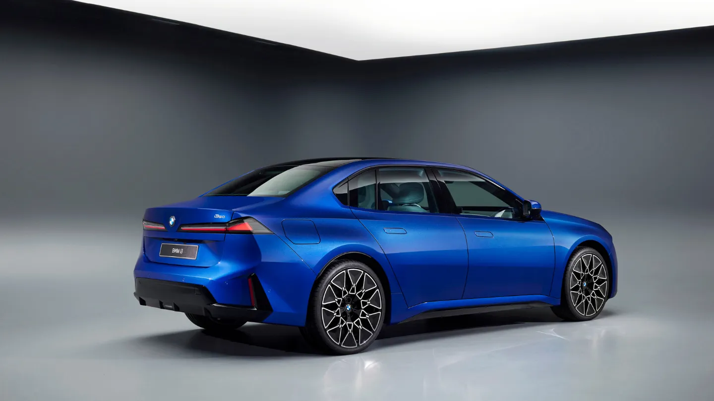 2027 BMW i3 Sedan rear side view