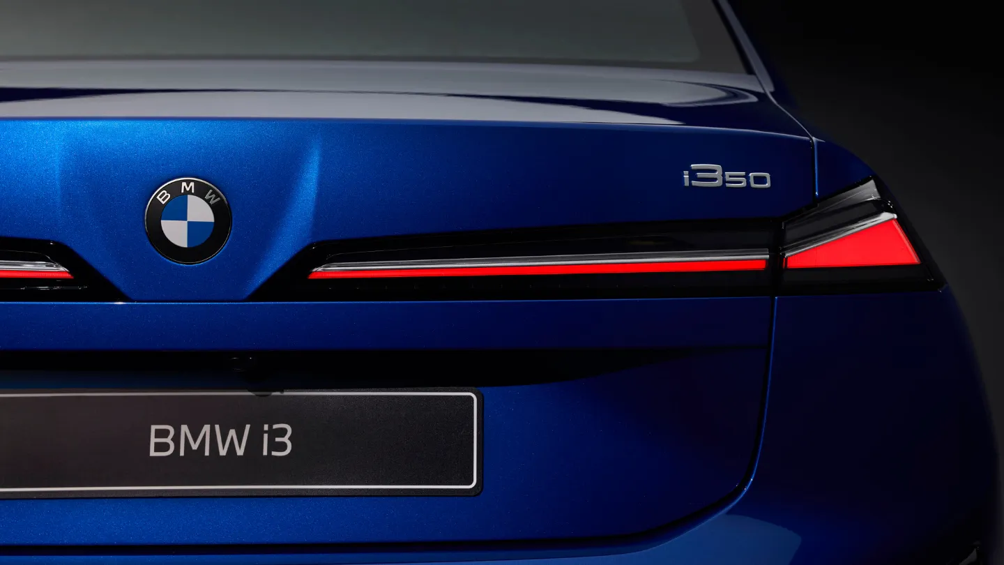 2027 BMW i3 Sedan rear view tailights