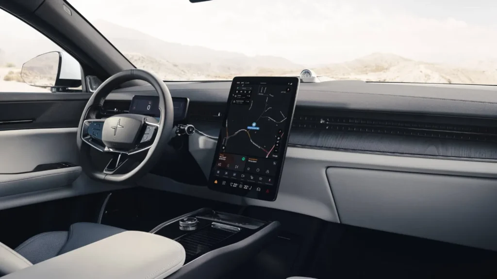 2027 Polestar 3 performance variant cockpit