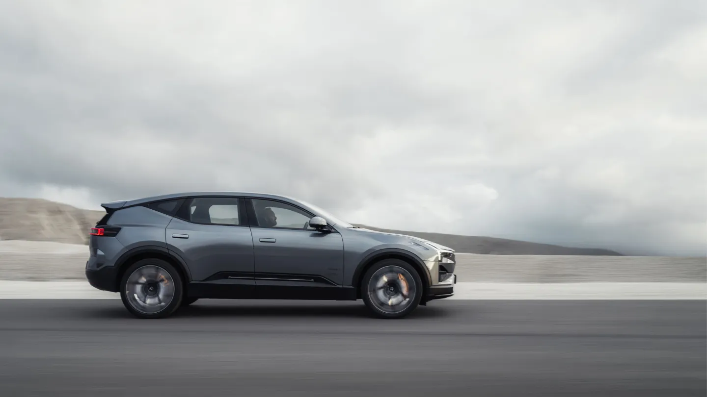 2027 Polestar 3 performance variant on road