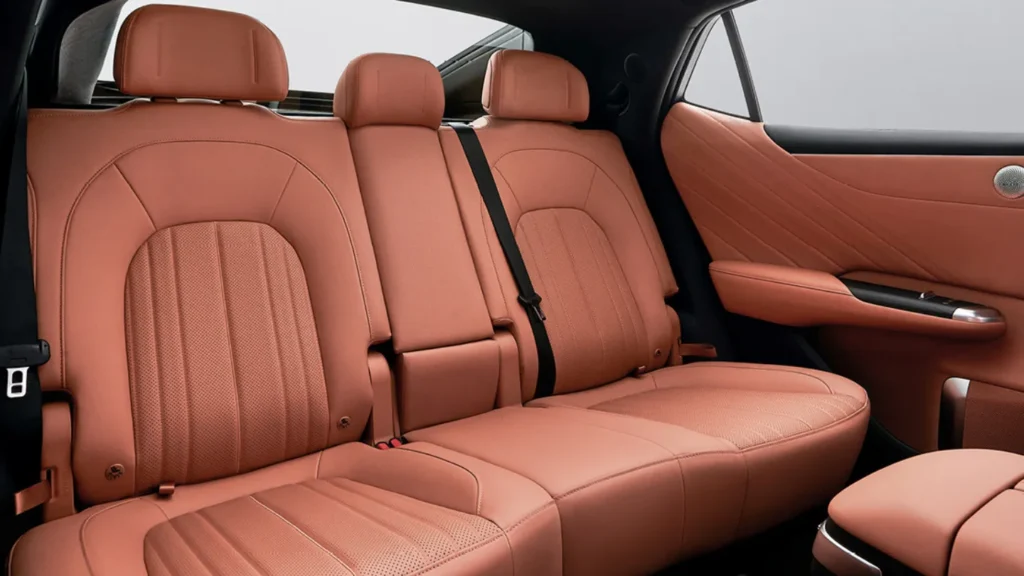 Deepal E07 multitruck rear seats