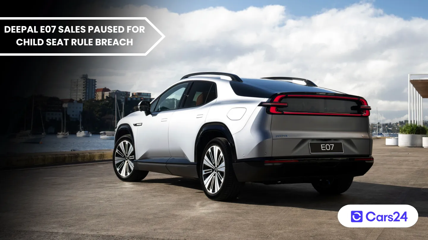 Deepal E07 sales paused for child seat rule breach banner