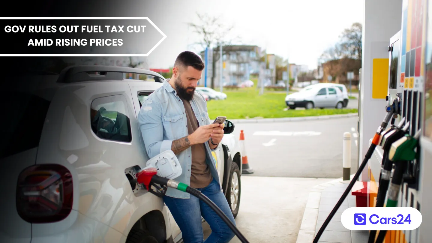 Government rules out fuel tax cut amid rising prices banner