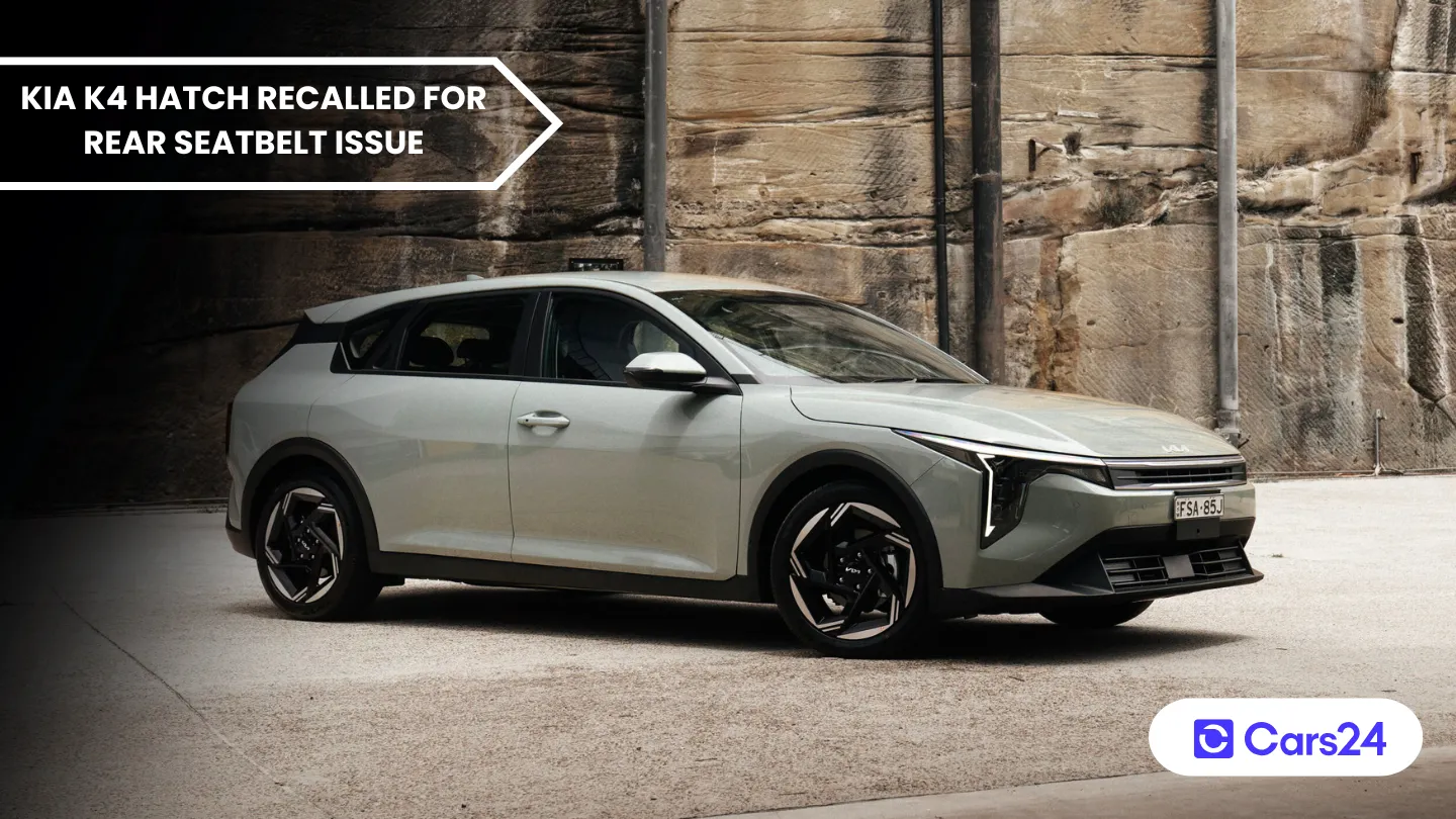 Kia K4 hatch recalled for rear seatbelt issue banner