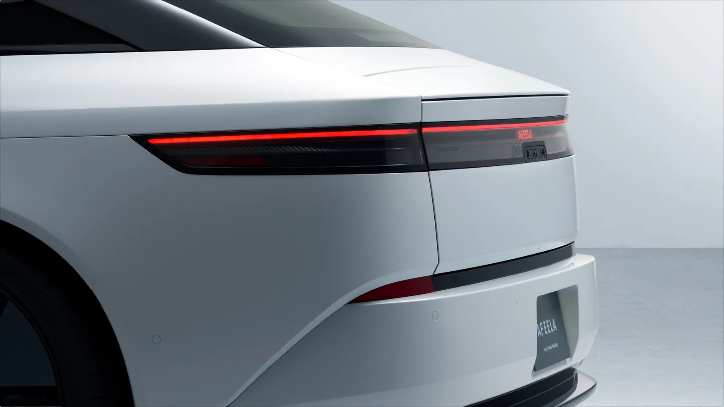 Sony Honda Mobility Afeela 1 EV boot view