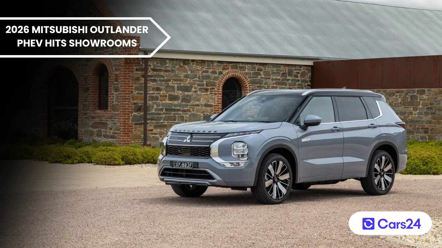 Updated 2026 Mitsubishi Outlander PHEV pricing and specs banner