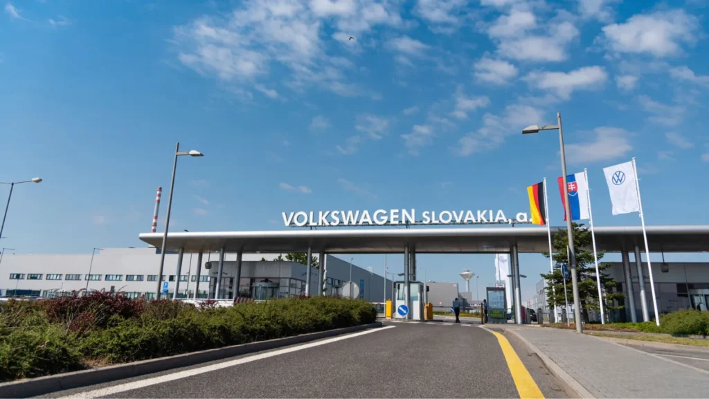 Volkswagen slovakia factory