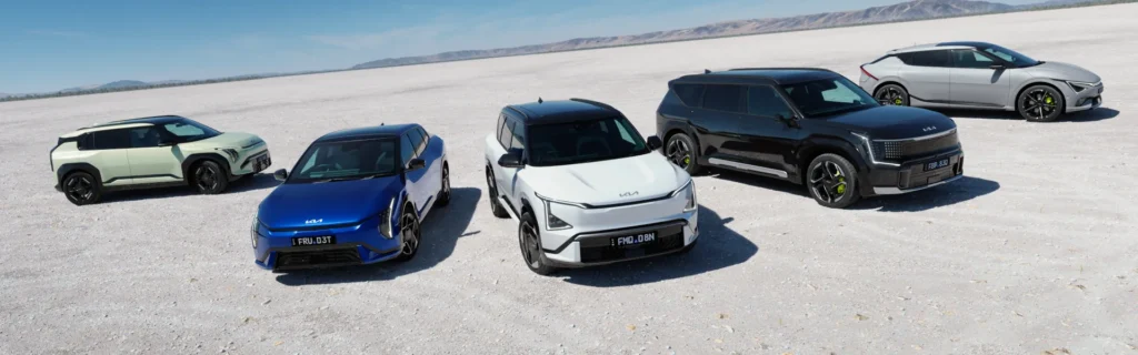 Kia Australian Line-up