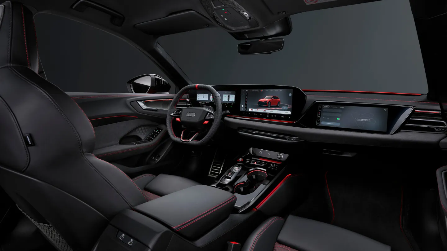 2026 Audi RS 5 Avant phev hybrid cockpit