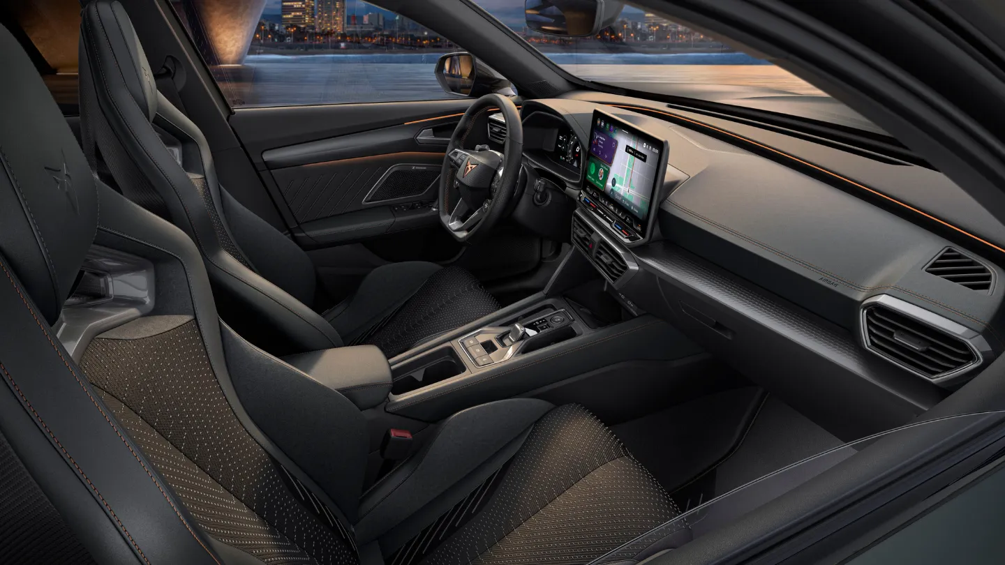 2026 Cupra Formentor cockpit and front seats