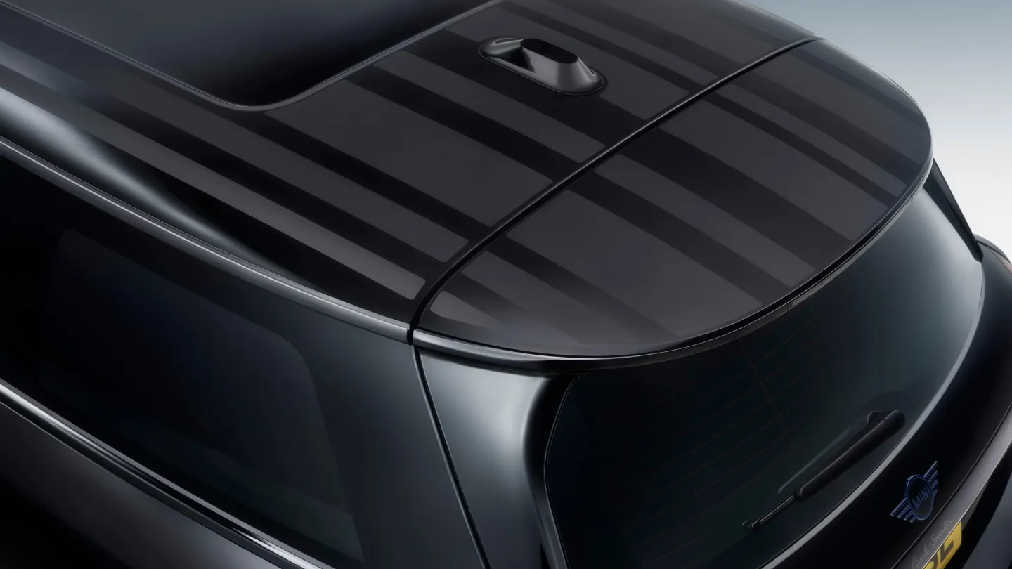 2026 Mini Cooper Paul Smith Edition black stripes roof