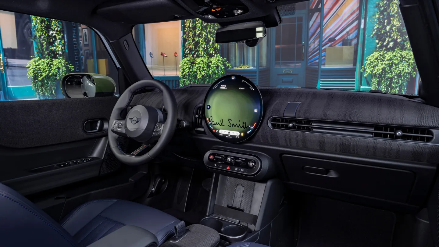2026 Mini Cooper Paul Smith Edition cockpit