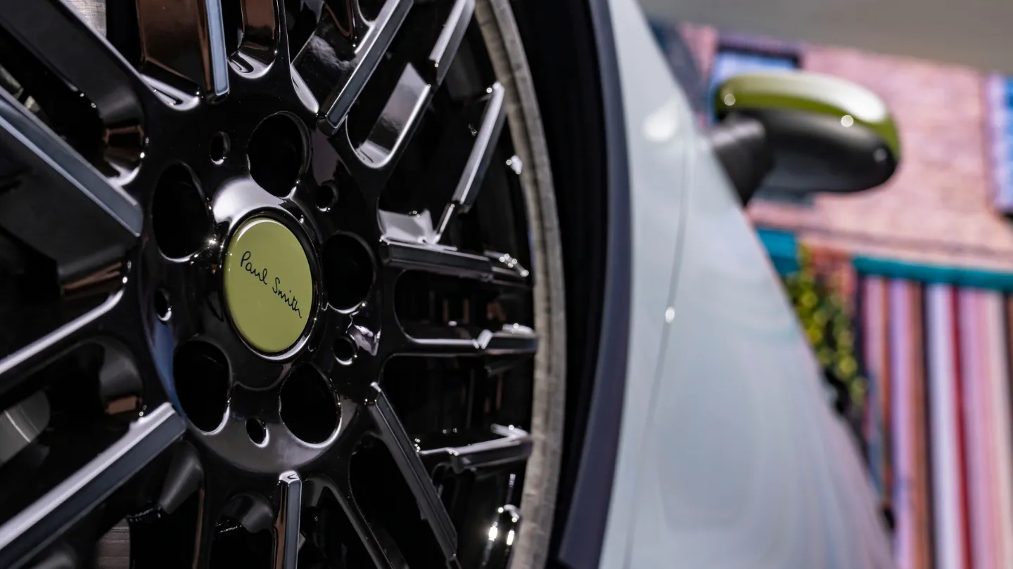 2026 Mini Cooper Paul Smith Edition wheel paul smith detail