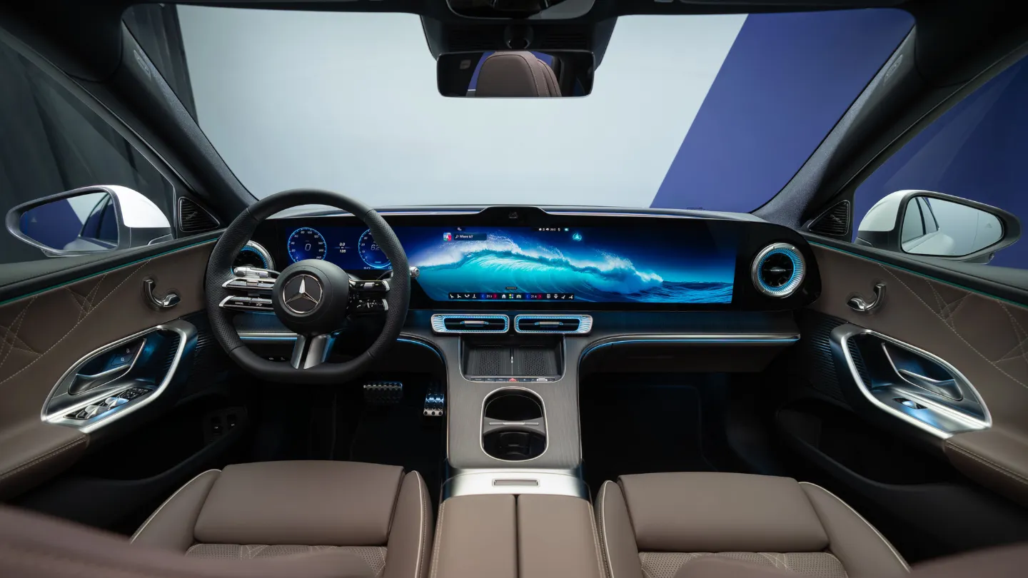 2027 Mercedes C-Class EV cockpit