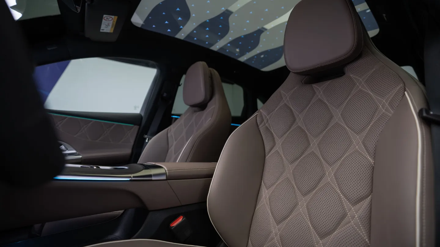 2027 Mercedes C-Class EV front seats