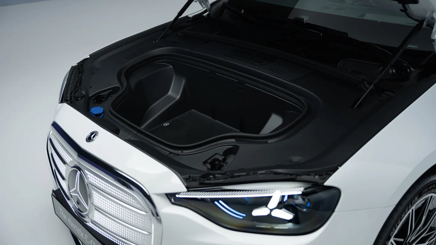 2027 Mercedes C-Class EV frunk storage