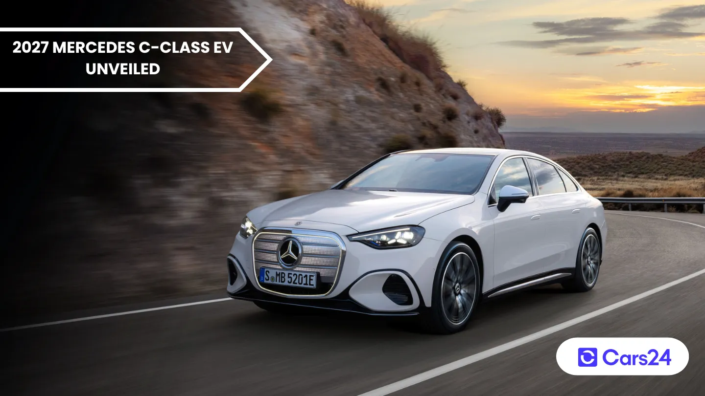 All-electric 2027 Mercedes-Benz C-Class unveiled banner
