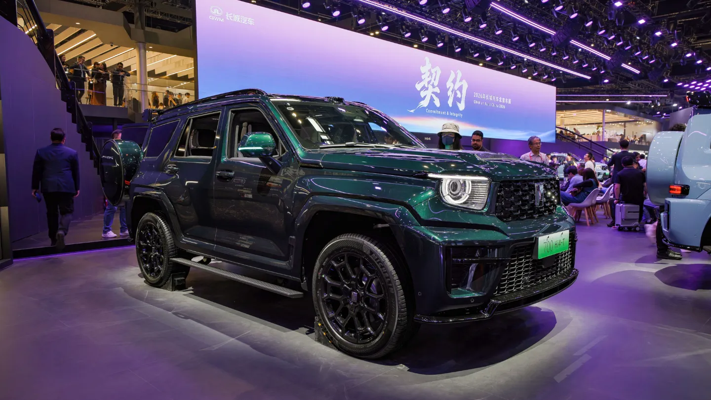 GWM Tank 700 large SUV hi4 t 2026 beijing auto show