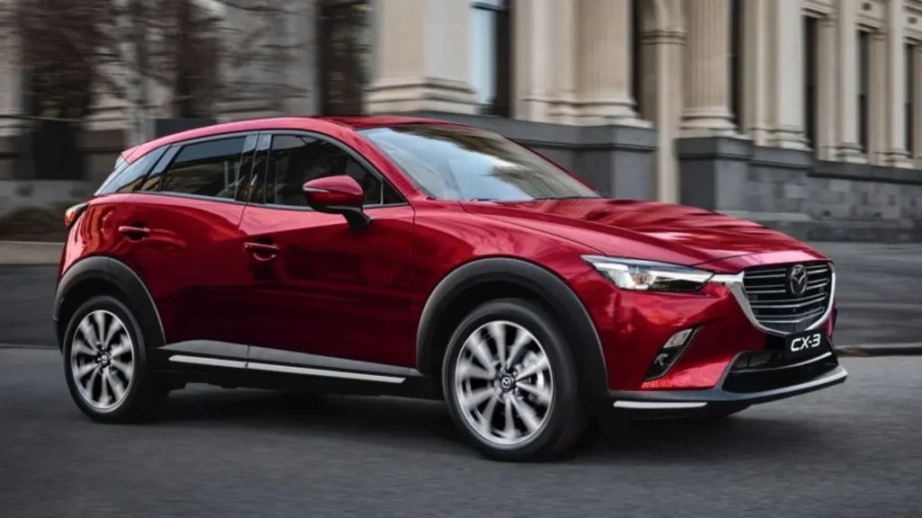 Mazda CX-3 red