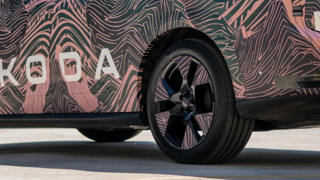 Skoda Peaq camouflage wheels