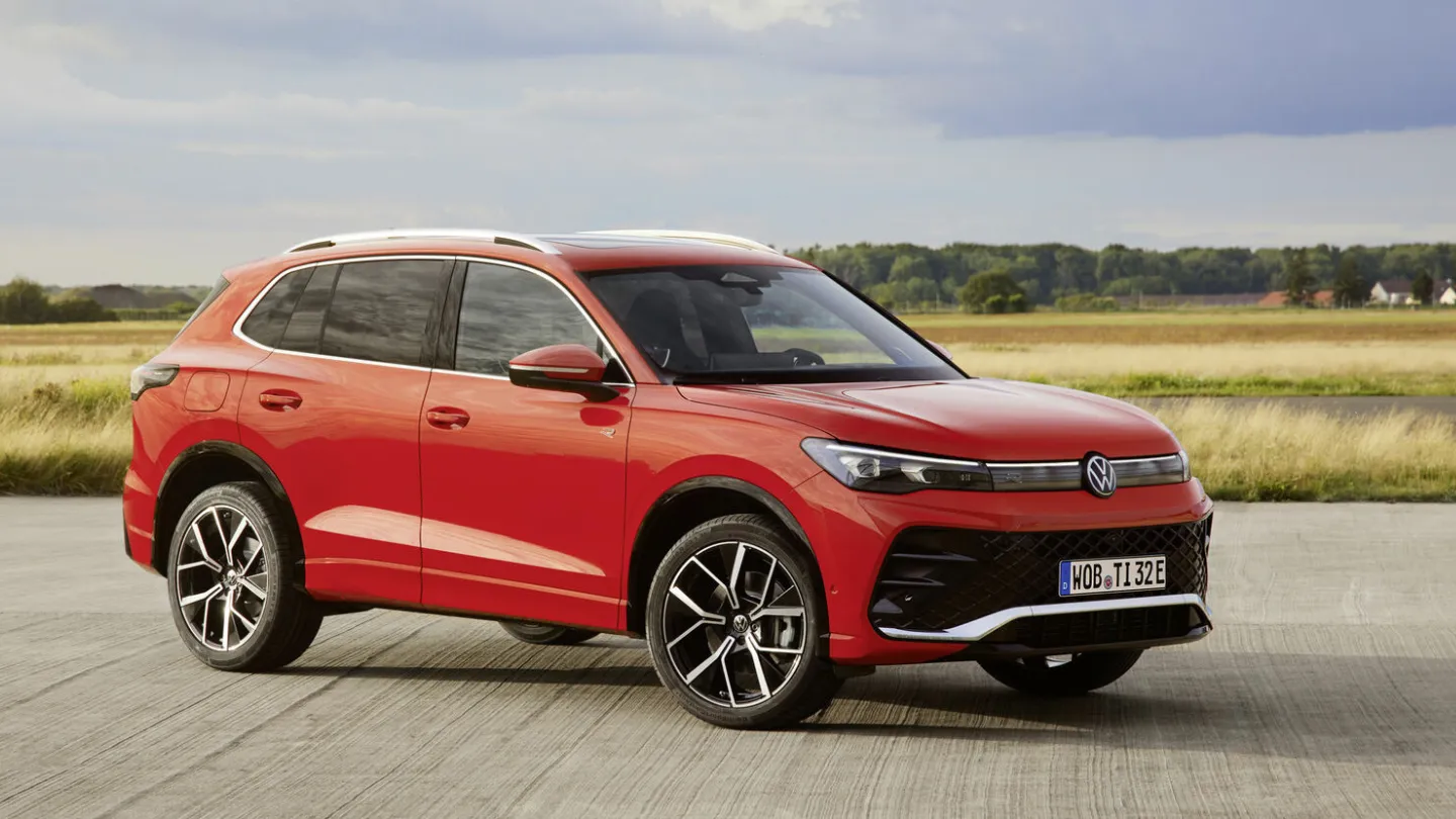 Volkswagen Tiguan parked