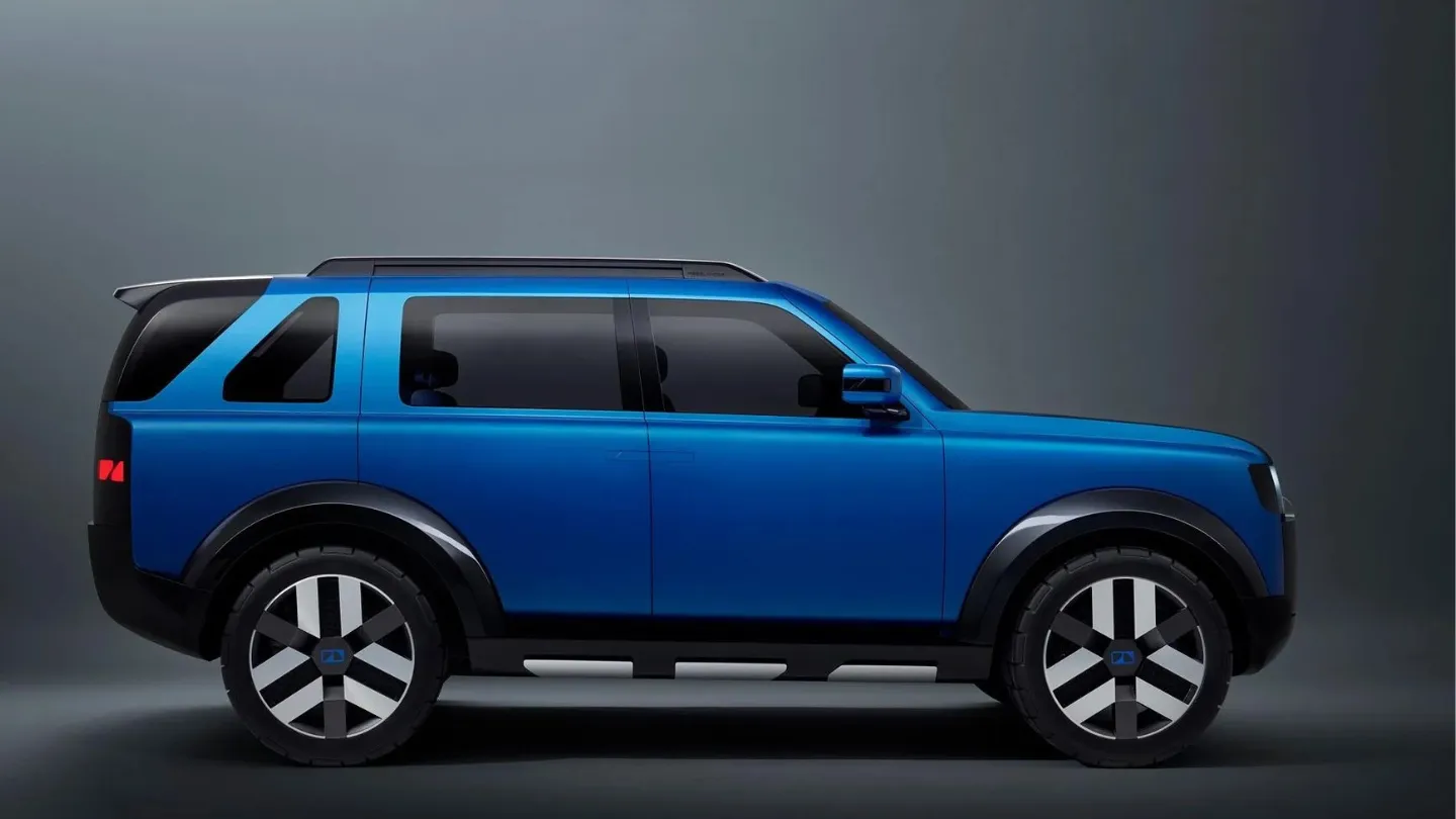 concept 97 freelander electric SUV side view