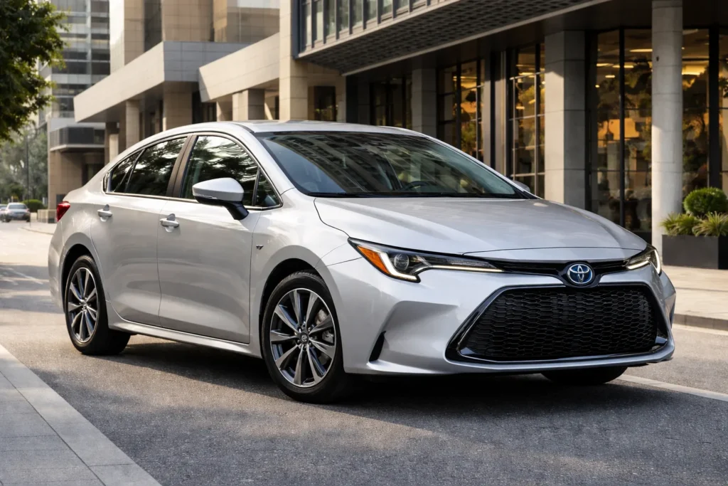 Toyota Corolla Hybrid sedan