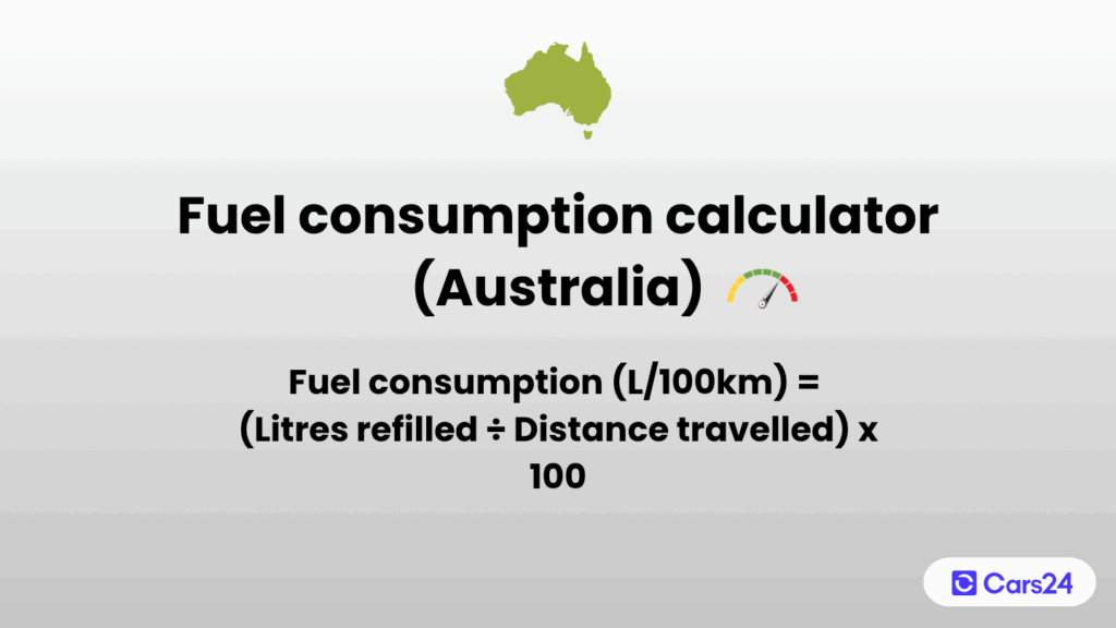 Fuel usage calculator formula
