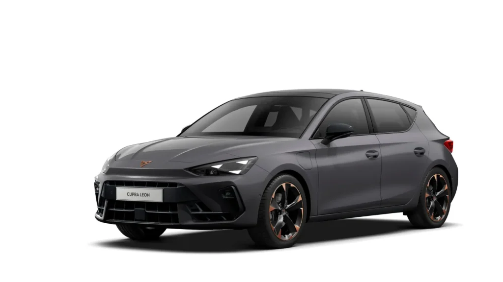 2026 Cupra Leon VZe PHEV front side view