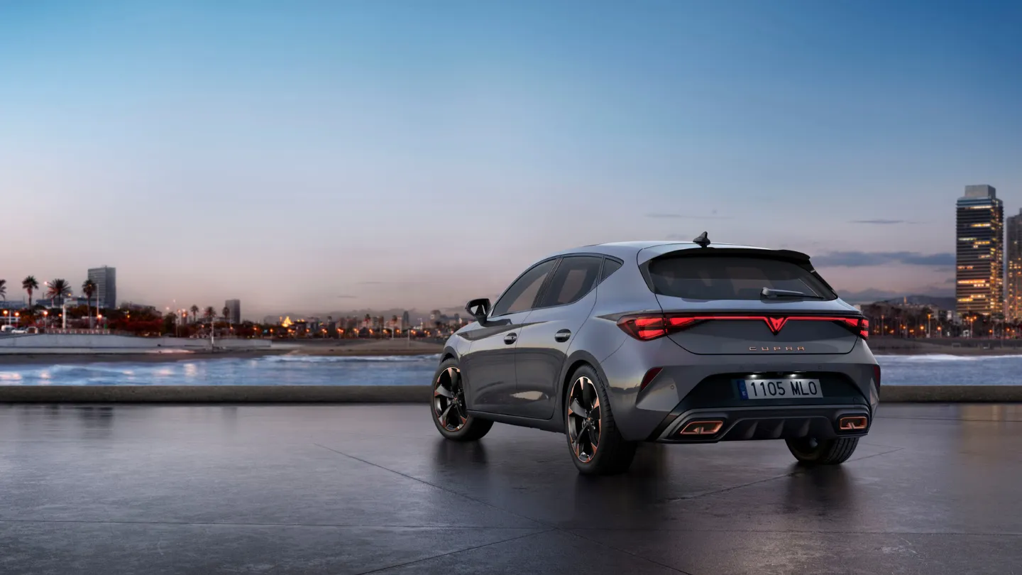 2026 Cupra Leon VZe PHEV rear view