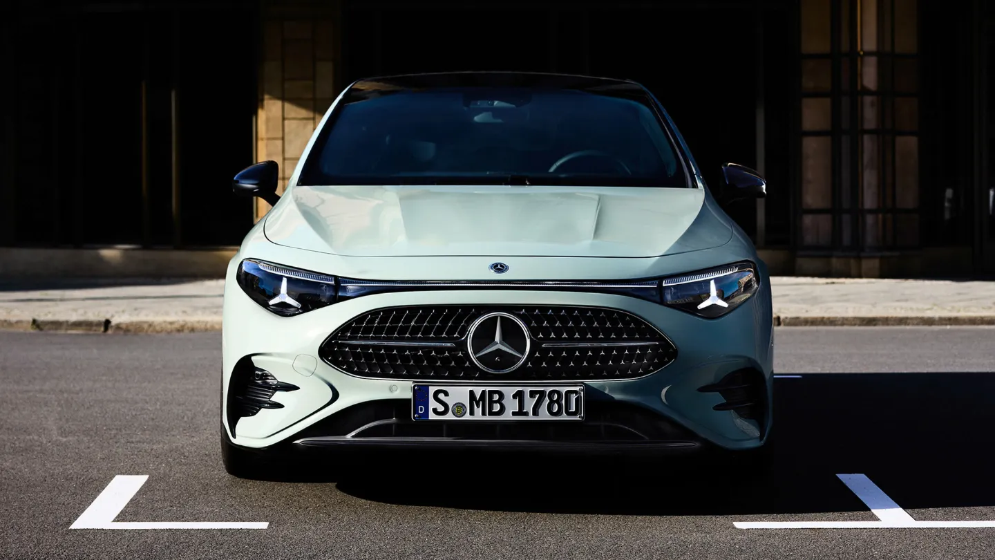 2026 Mercedes-Benz CLA hybrid variant front view