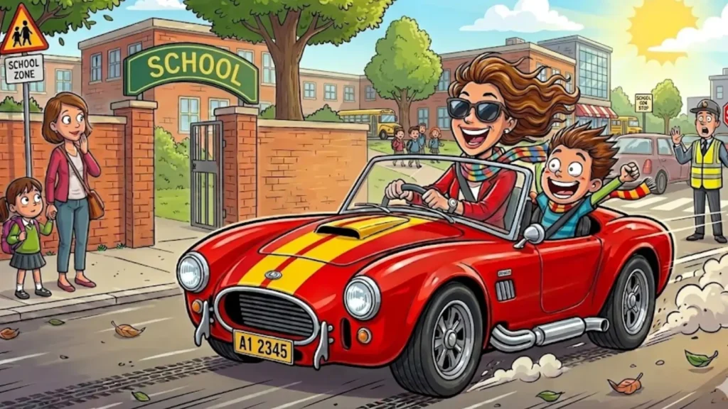 car mum stereotype